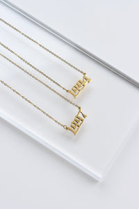 Year Necklace