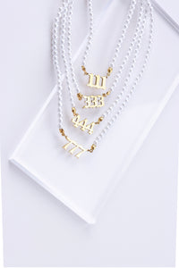 Angel Number Necklaces